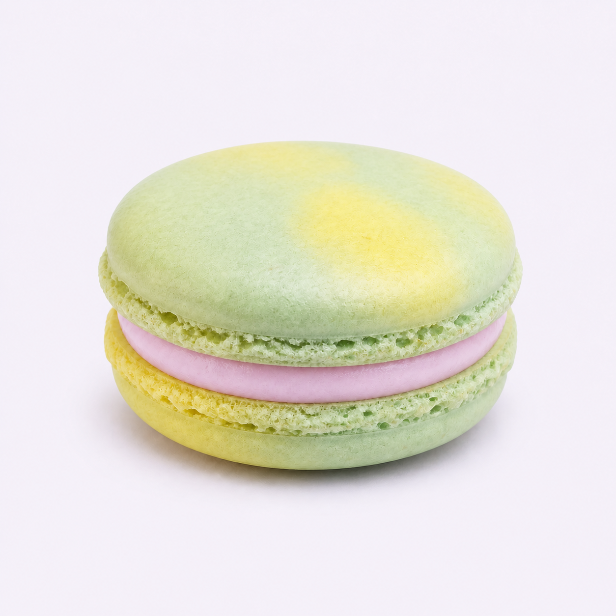 Cotton Candy macaron